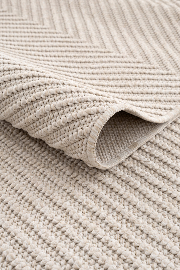 Retro Krem Krem Tozumaz Halı 19270A