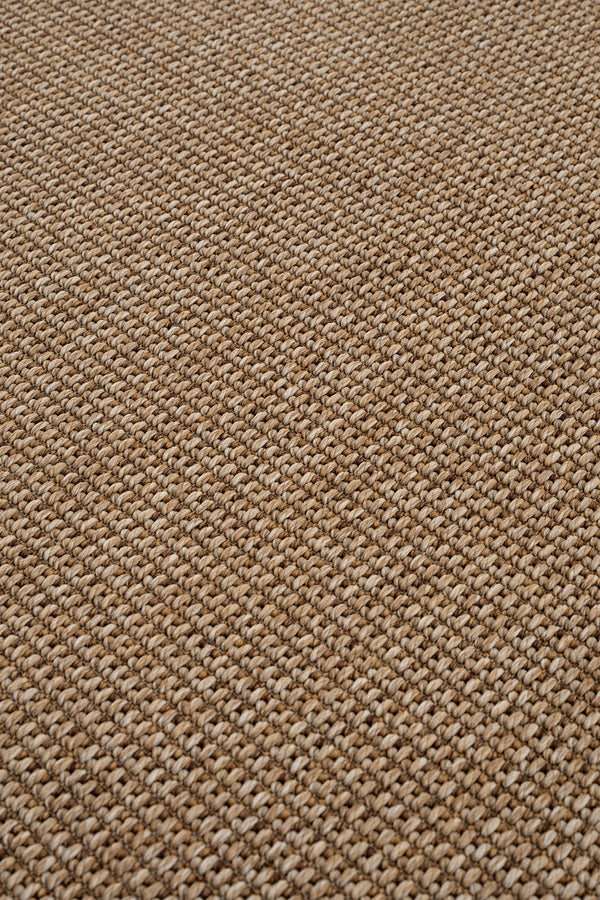 Koza Premium Sahara Bordure Natural-Bordür Kahve Turuncu Sisal Halı B3610B