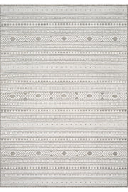 Sand Gri Krem Temizlenebilir Halı 65543A