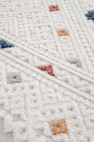 Sand Krem Multi Temizlenebilir Halı 65548A
