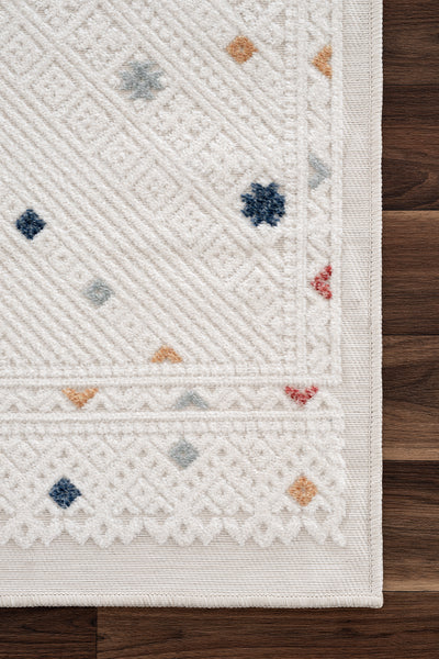 Sand Krem Multi Temizlenebilir Halı 65548A
