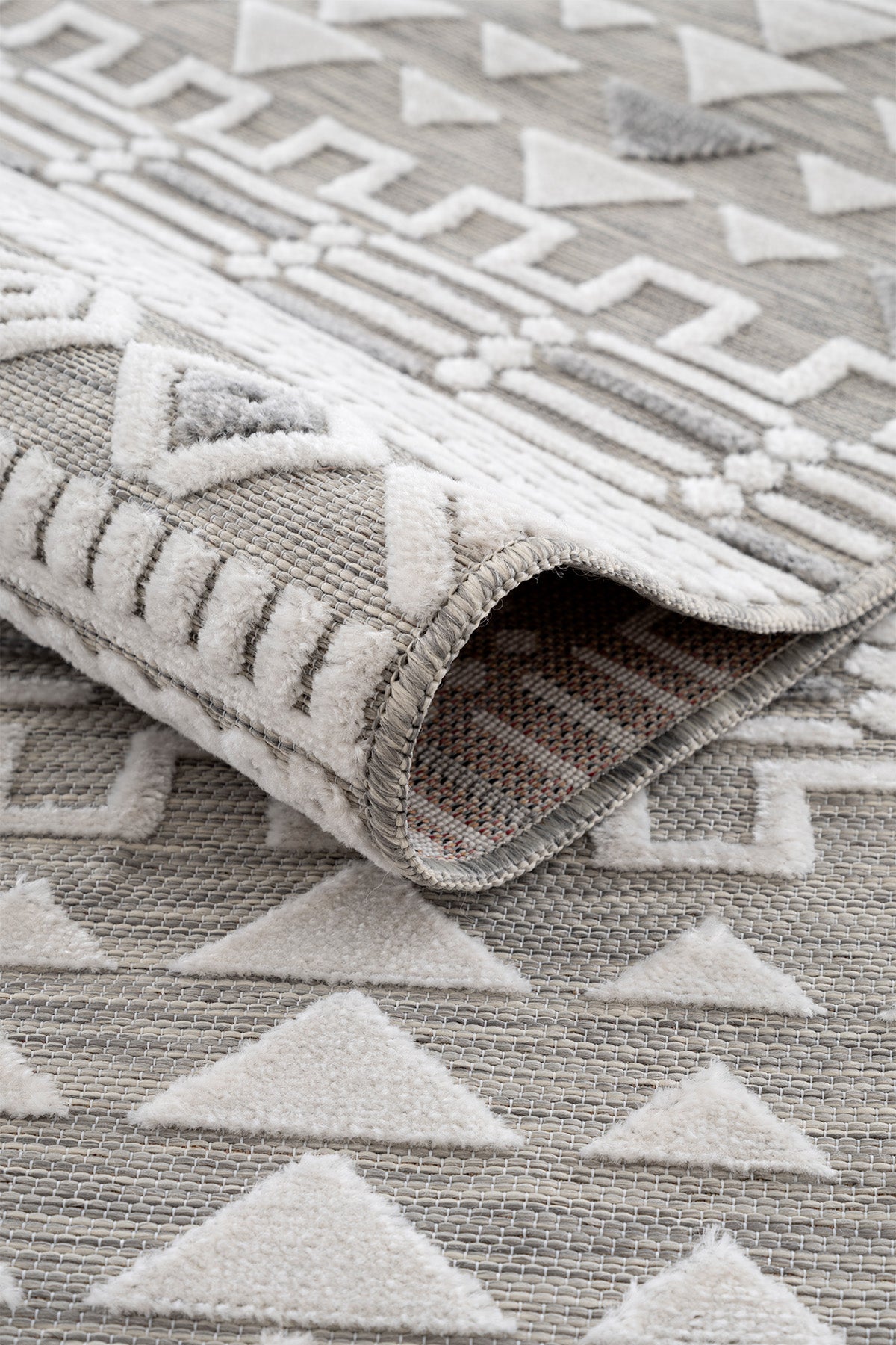Sand Gri Antrasit Temizlenebilir Halı 65550A