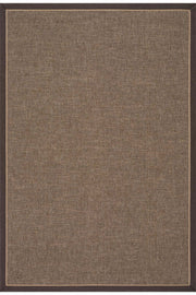 Calvin Klein Signature Bordure Kahve Bej Halı B3622C
