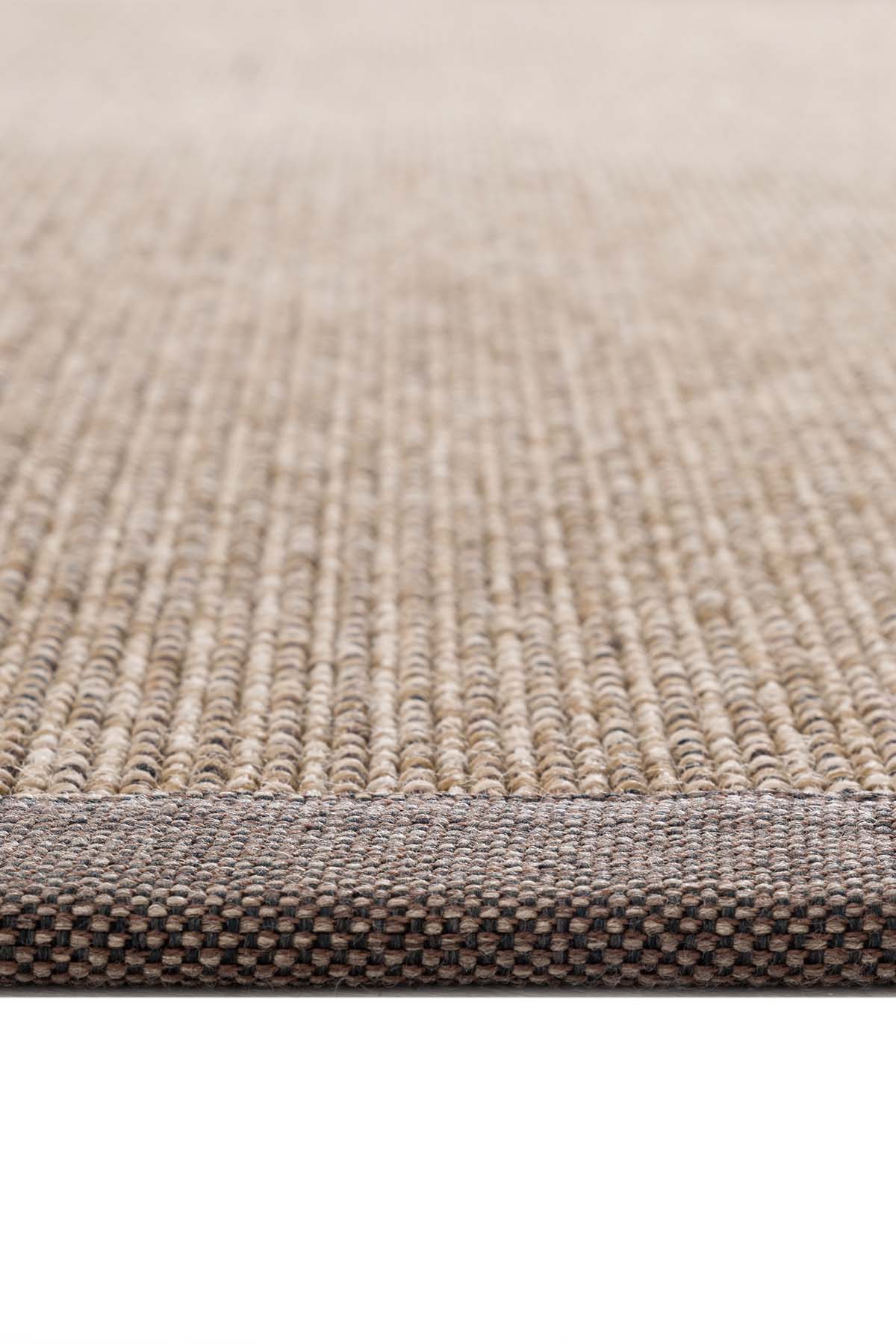 Calvin Klein Signature Bordure Kahve Bej Halı B3622C