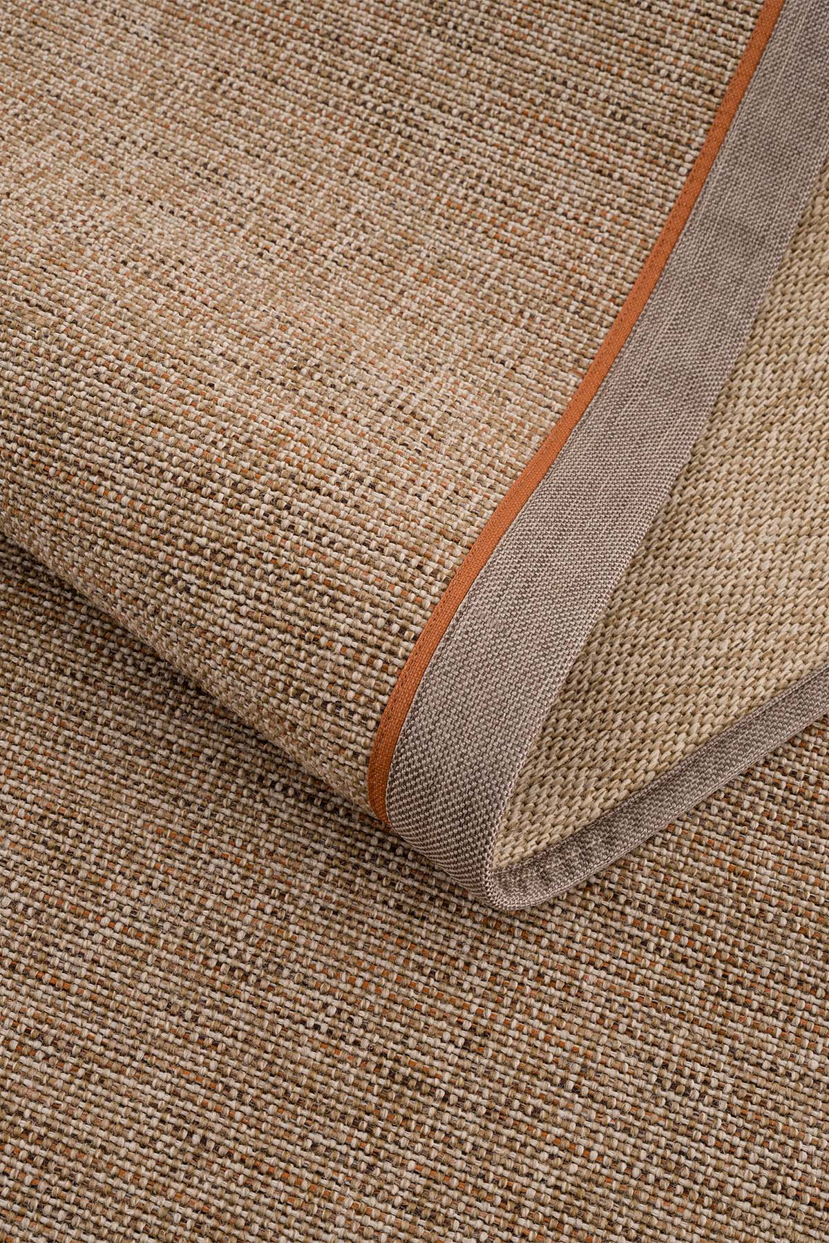 Calvin Klein Signature Bordure B3622E  Vizon Turuncu Halı