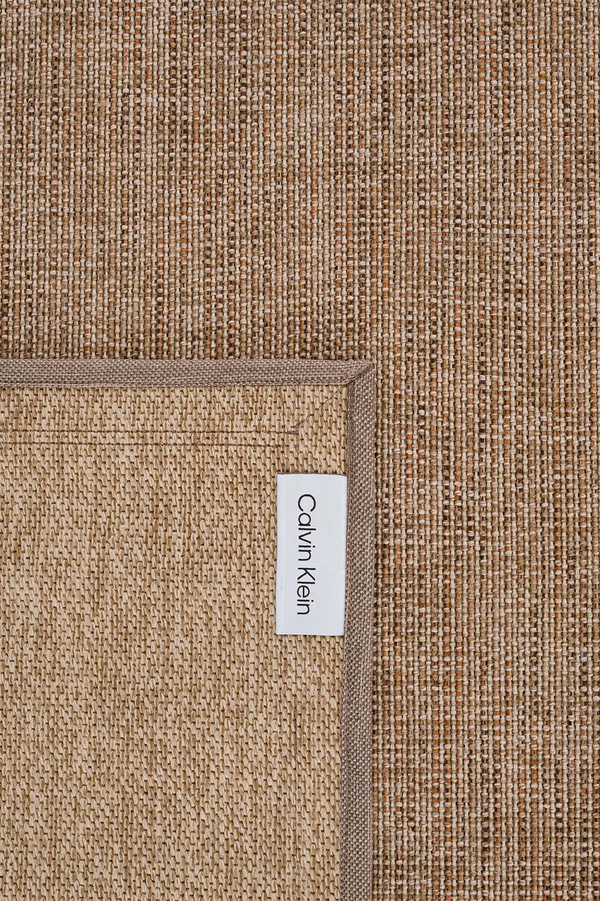 Calvin Klein Signature Bordure Vizon Turuncu Halı B3622E