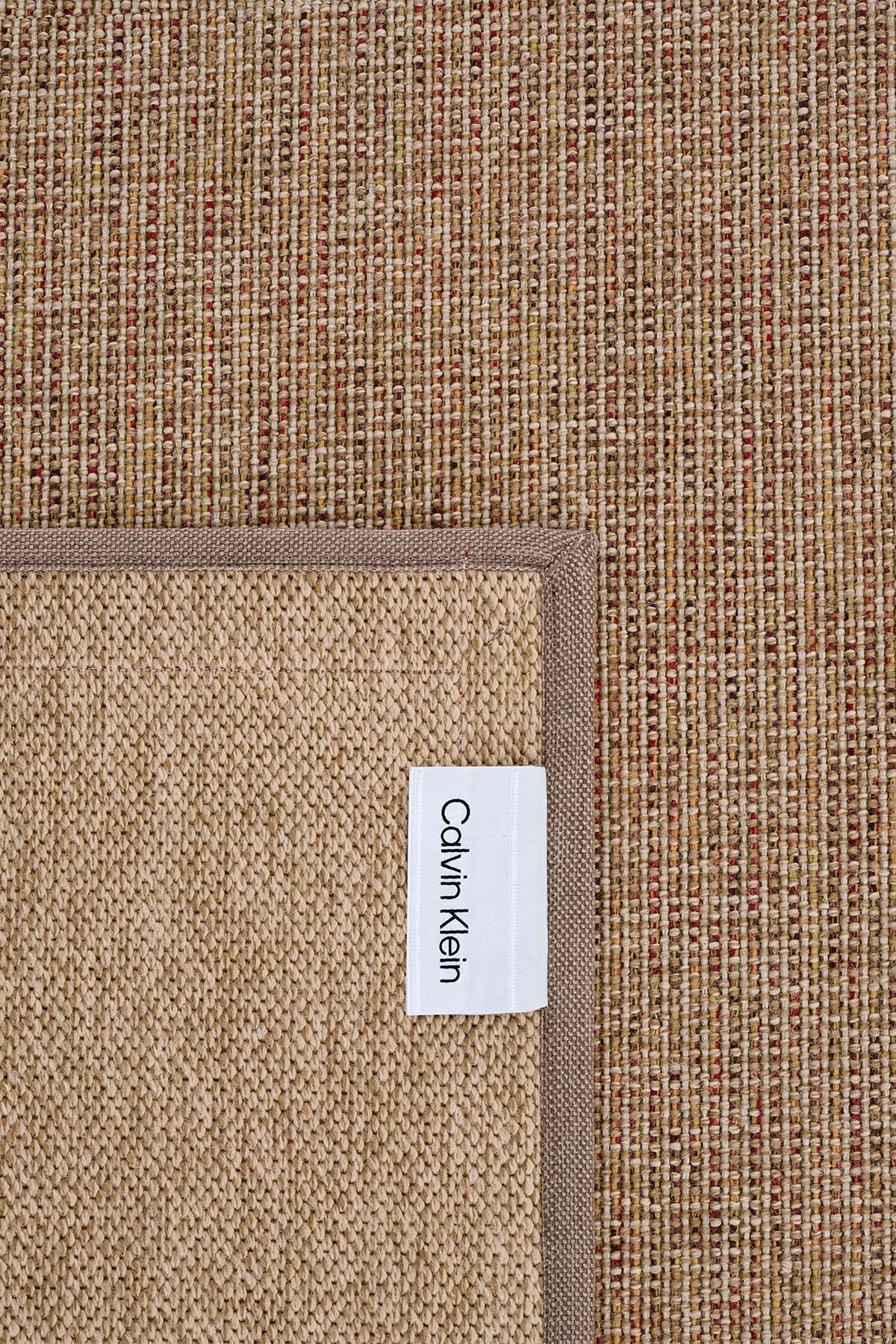 Calvin Klein Signature Bordure Vizon Kırmızı Halı B3622F