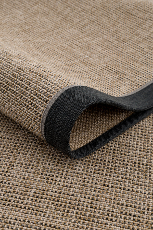 Calvin Klein Signature Bordure Siyah Gri Halı B3622B