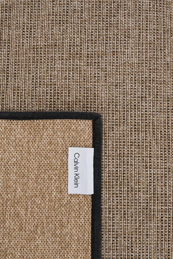 Calvin Klein Signature Bordure Siyah Gri Halı B3622B