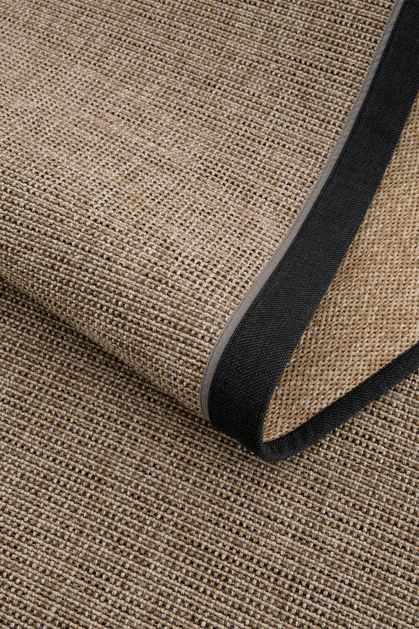 Calvin Klein Signature Bordure Siyah Gri Halı B3622B