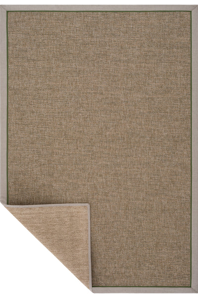 Calvin Klein Signature Bordure Bej Yeşil Halı B3622D