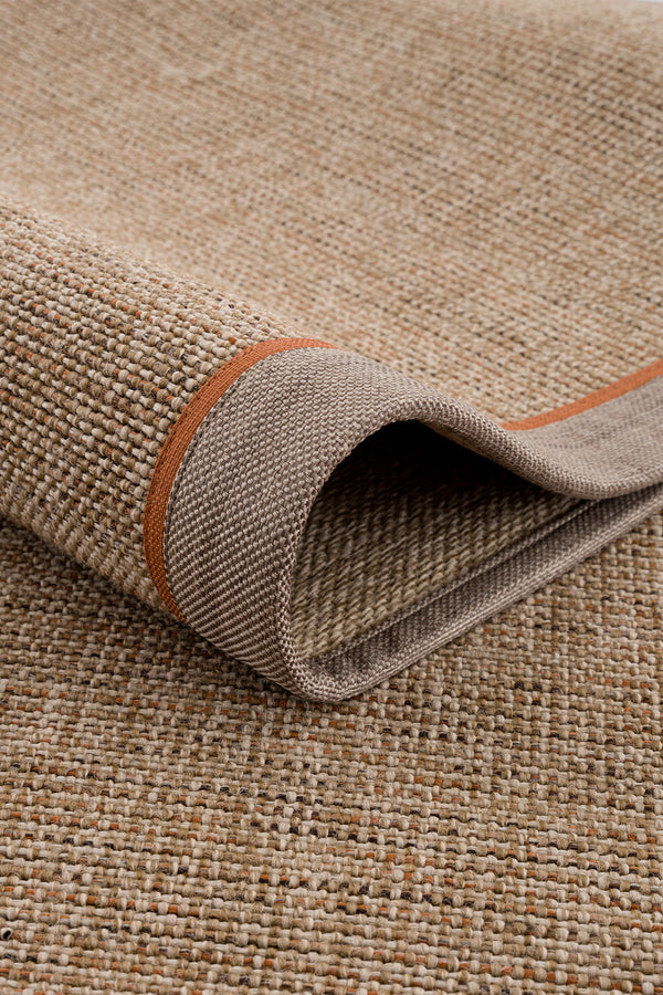 Calvin Klein Signature Bordure Vizon Turuncu Halı B3622E