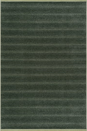 Stripe Yeşil Kaymaz Taban Kilim  33011A