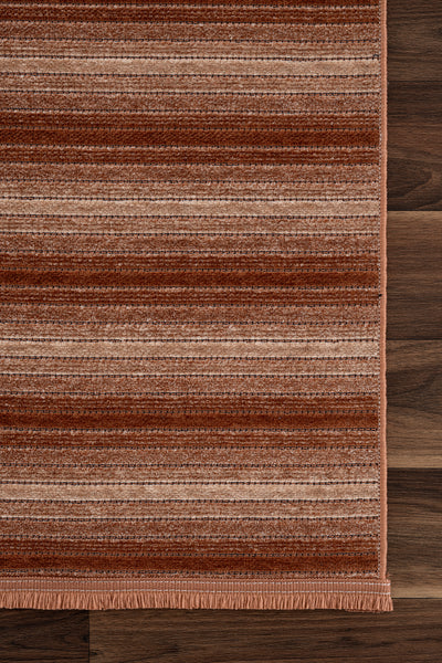 Stripe Terra Kaymaz Taban Kilim  33012A