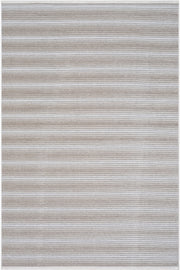 Stripe Krem Kaymaz Taban Kilim 33014A