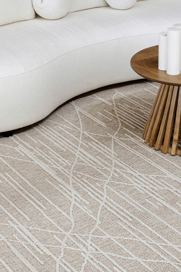 Alba Bej Krem Tozumaz Halı 19232A