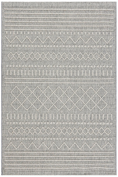 Alba Gri Krem Tozumaz Halı 19237A