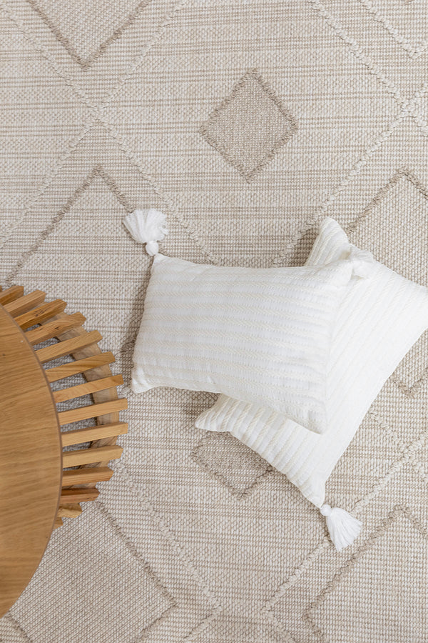 Alba Krem Bej Tozumaz Halı 19246A