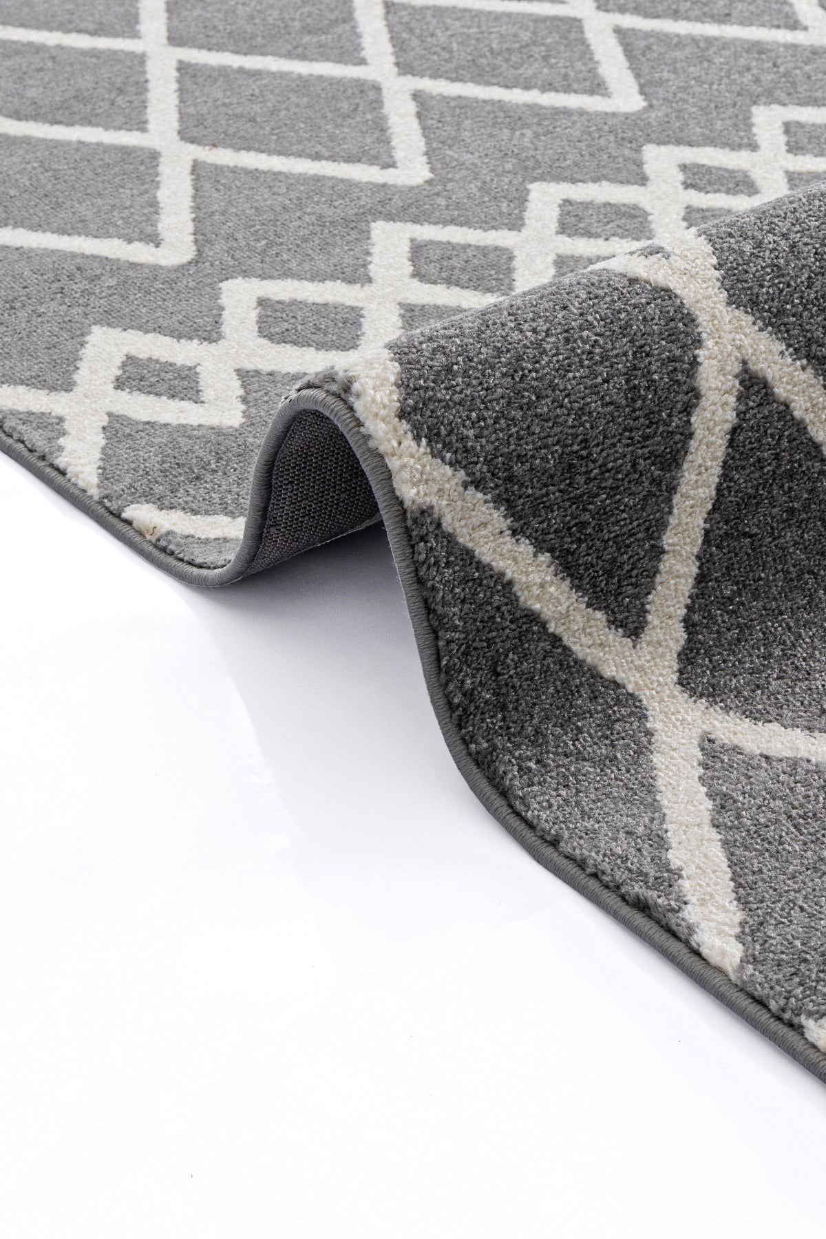 Blomst Antrasit Halı Kilim Salon Oturma Odası Yatak Odası Koridor Makine Halısı 59834