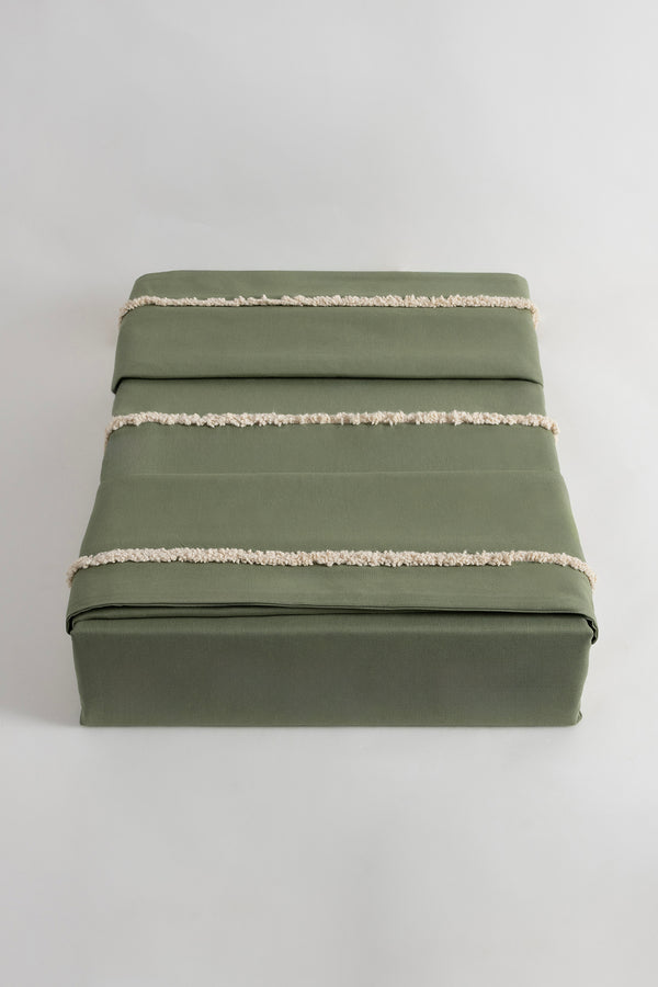 Boho Yeşil Çift Kişilik Nevresim Takımı 200 x 220 7030A