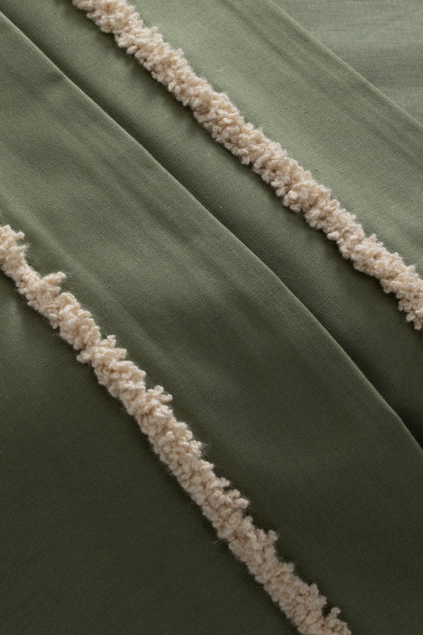 Boho Yeşil Çift Kişilik Nevresim Takımı 200 x 220 7030A