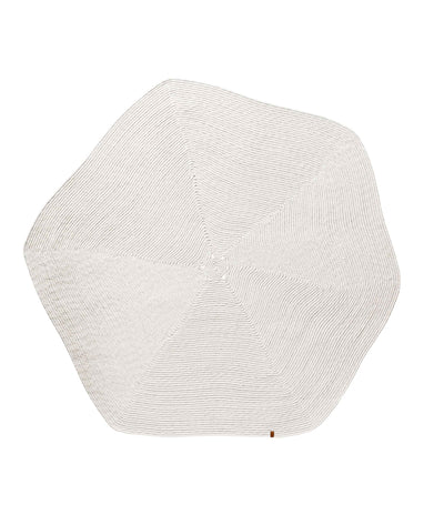 Boulder Beyaz Altıgen Yıkanabilir Halı 69592