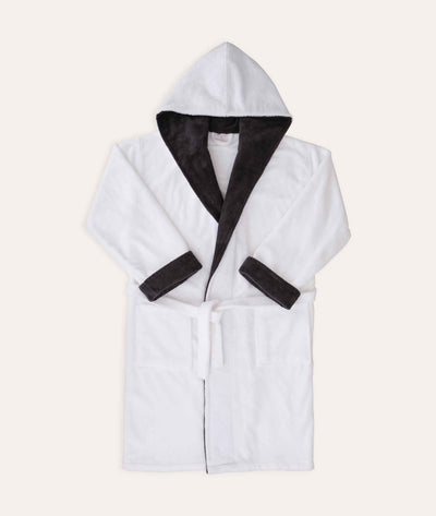 Brisa Beyaz Kapüşonlu Bornoz 2500