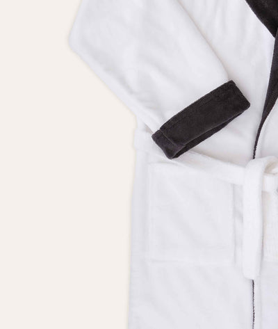 Brisa Beyaz Kapüşonlu Bornoz 2500