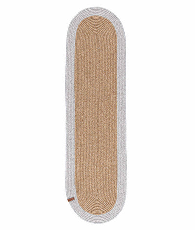 Cesta Amerikan Servis Natural Gri Dekoratif Runner 37x136 9027