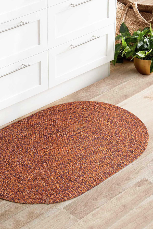 Cesta El Yapımı Kiremit Kilim 80x120 4033