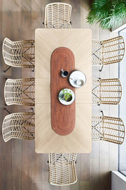 Cesta El Yapımı Kiremit Runner 37x136 4029