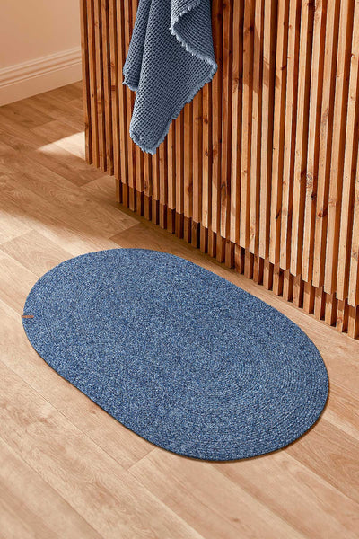 Cesta El Yapımı Lacivert Kilim 50x80 4020