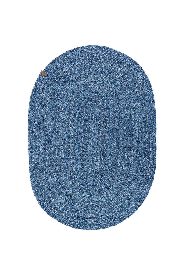 Cesta El Yapımı Lacivert Kilim 50x80 4020