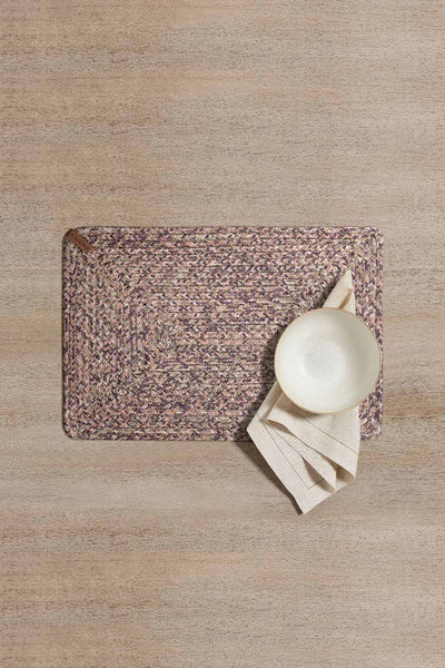 Cesta El Yapımı Mor Amerikan Servis 32x45 4024