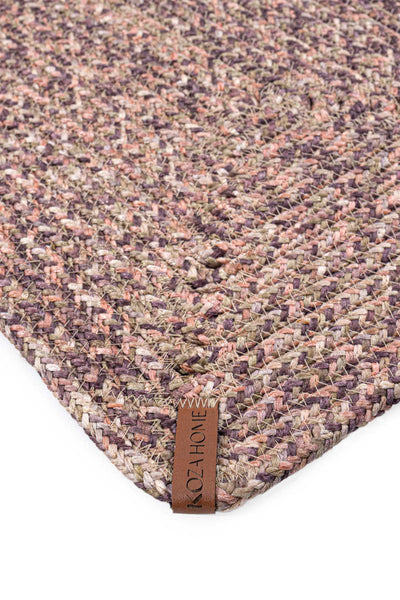 Cesta El Yapımı Mor Amerikan Servis 32x45 4024