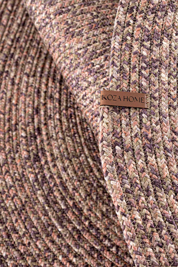 Cesta El Yapımı Mor Kilim 80x120 4026