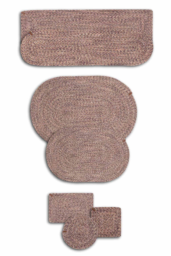 Cesta El Yapımı Mor Kilim 80x120 4026