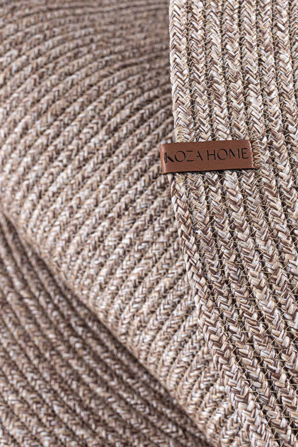 Cesta El Yapımı Natural Kilim 80x120 4012