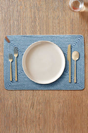 Cesta El Yapımı Turkuaz Amerikan Servis 32x45 4003