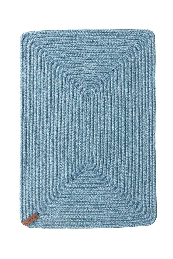 Cesta El Yapımı Turkuaz Amerikan Servis 32x45 4003