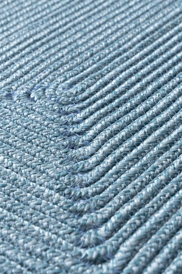 Cesta El Yapımı Turkuaz Amerikan Servis 32x45 4003