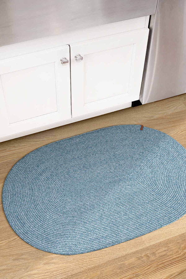 Cesta El Yapımı Turkuaz Kilim 50x80 4006