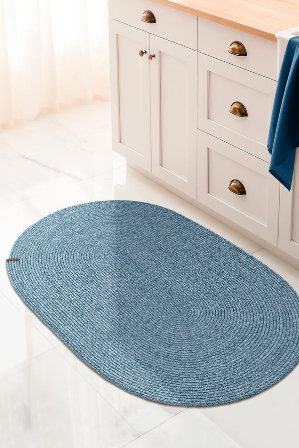 Cesta El Yapımı Turkuaz Kilim 80x120 4005