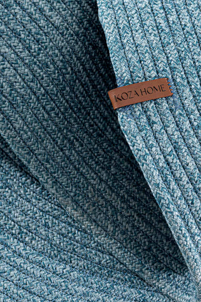 Cesta El Yapımı Turkuaz Kilim 80x120 4005