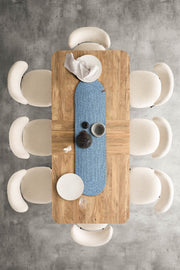 Cesta El Yapımı Turkuaz Runner 37x136 4001