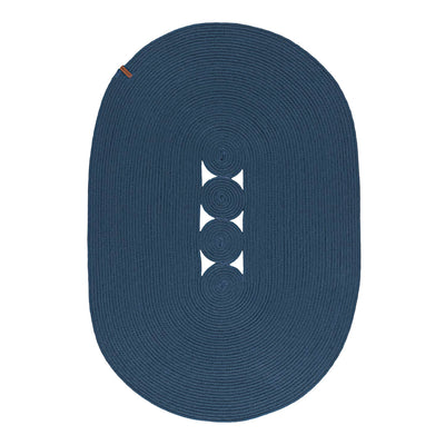 Cesta El Yapımı Lacivert Jüt Hasır Kilim 9015