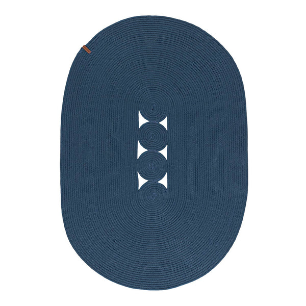 Cesta El Yapımı Lacivert Jüt Hasır Kilim 9015