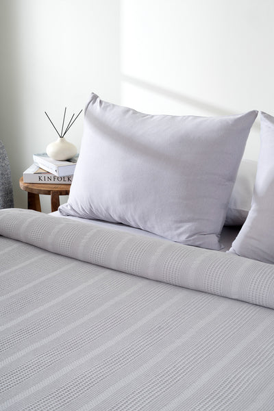 Clara A.Gri Çift Kişilik Pike Takımı 2521