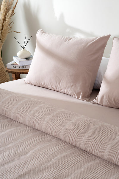 Clara Cappuccino Çift Kişilik Pike Takımı 2519