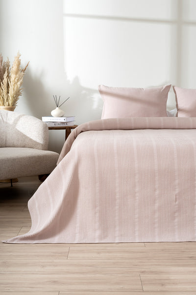 Clara Cappuccino Tek Kişilik 160 x 230 Pike Takımı 2511